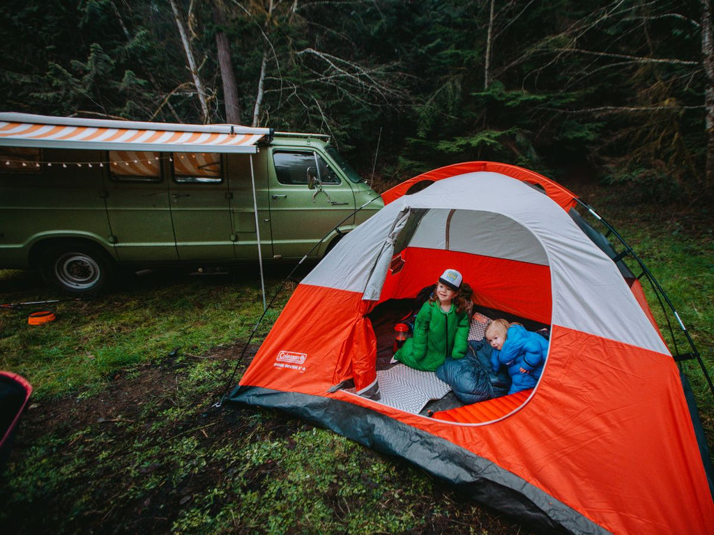 Keeping Kids Occupied While Setting Up Camp