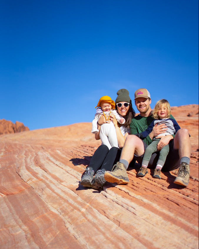 Gaining Confidence Camping with Two Kids in Nevada's Valley of Fire State Park