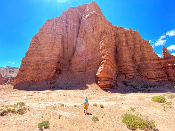 Toddler Camping at Capital Reef National Park