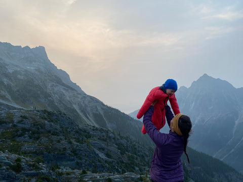 Morning in the mountains