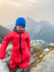 Baby Walking in Sleeping Bag